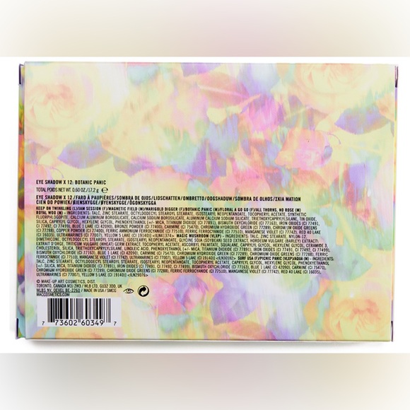 MAC COSMETICS Botanic Panic x12 Eyeshadow Palette - Picture 7 of 7